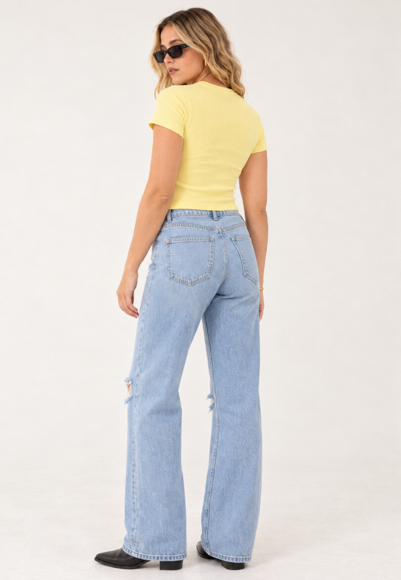 Remera Básica Amarillo