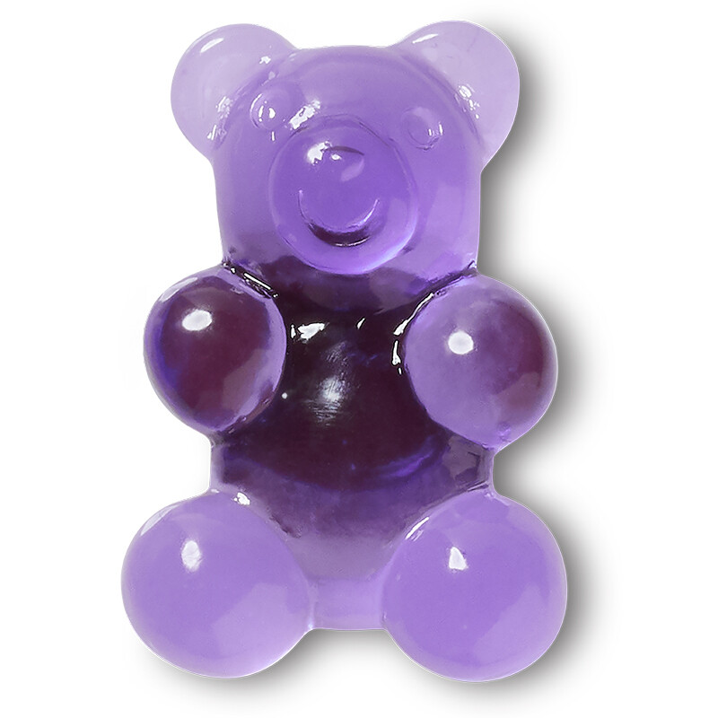 Jibbitz™ Charm Purple Candy Bear Multicolor