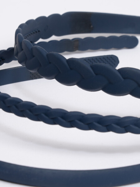 Set X3 vincha Azul