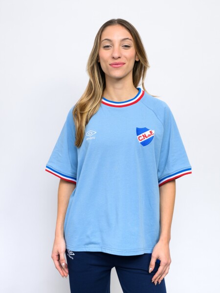 REMERA NINA Nacional Mujer Celeste