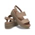 Brooklyn Low Wedge W - Mujer Latte/mushroom
