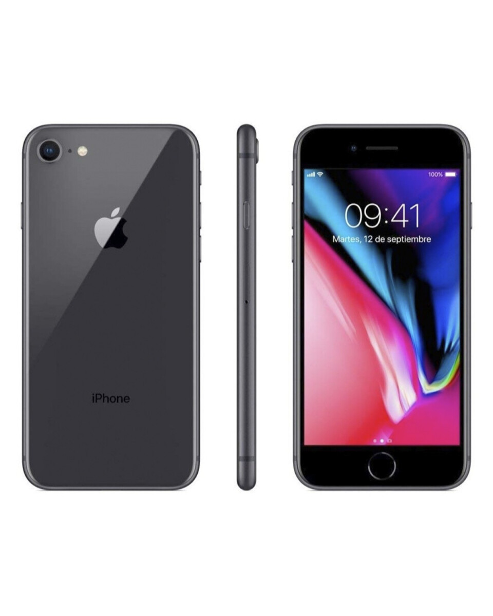 Celular Apple Iphone 8 Negro Reacondicionado 