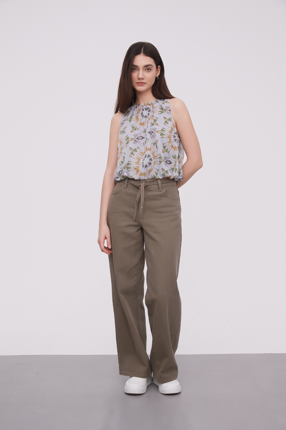 Pantalon Godea Gris