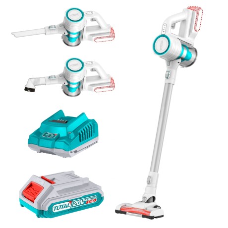 Aspiradora 2 En 1 Inalámbrica 20v - 1 Batería 2.0Ah Aspiradora 2 En 1 Inalámbrica 20v - 1 Batería 2.0Ah