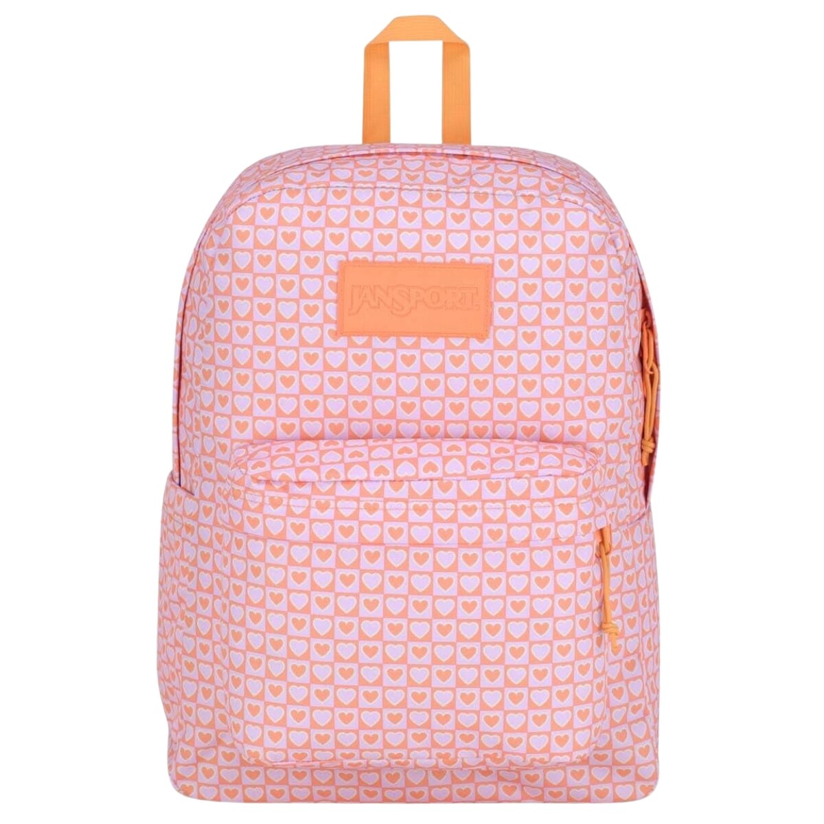 Mochila Superbreak Jansport - Hyped Hearts Pink 