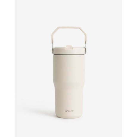 Vaso Metálico Rue Du Voyage Blanco Crema
