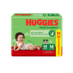HUGGIES ACTIVE SEC MED HICT PAQ. X 68 UN única