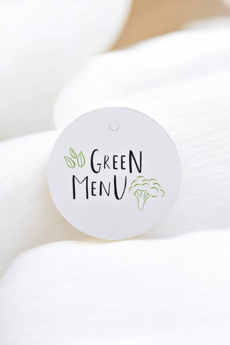 Tag gastronomia 5x8,5 cm - DISEÑO 5 