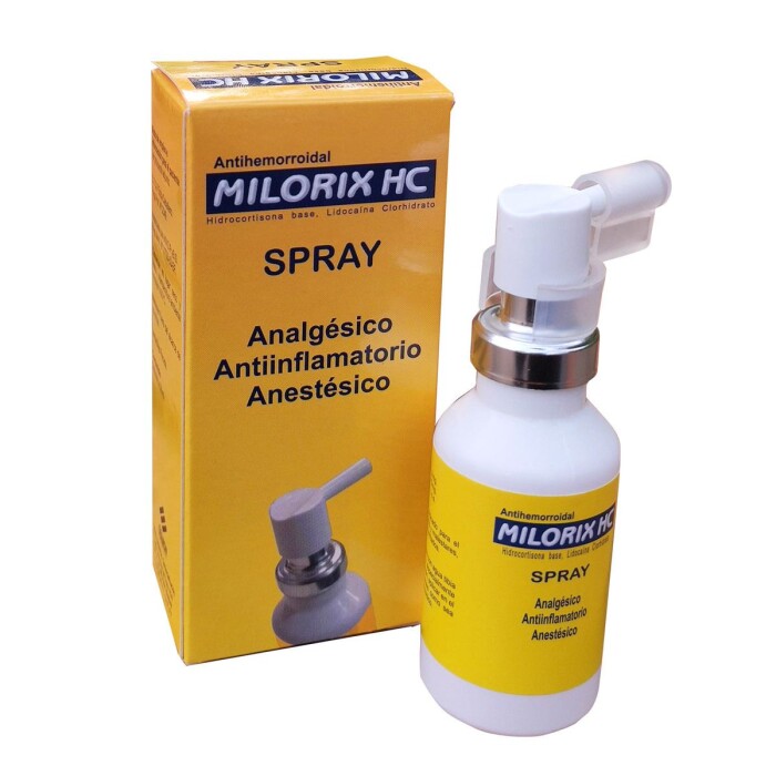 MILORIX HC SPRAY FR. X 30 ML. única