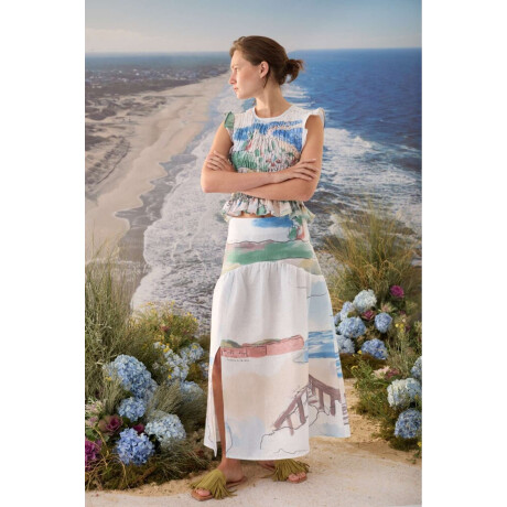 Top Bioma Print Agua