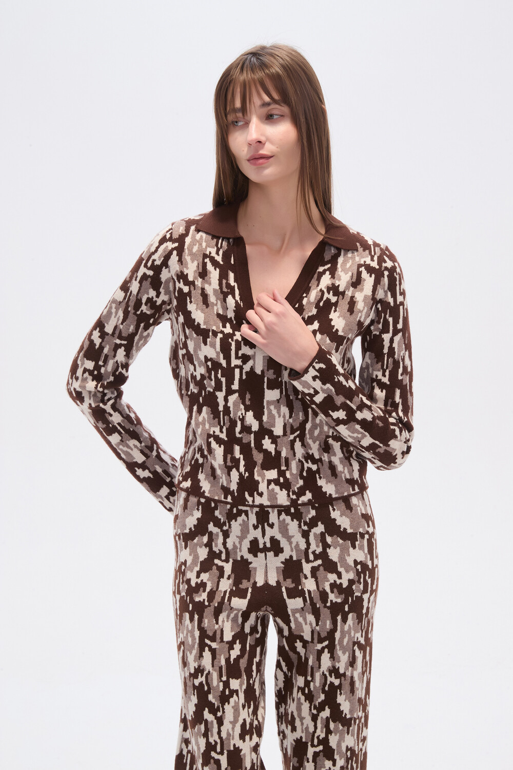 Cardigan Sett Estampado 1