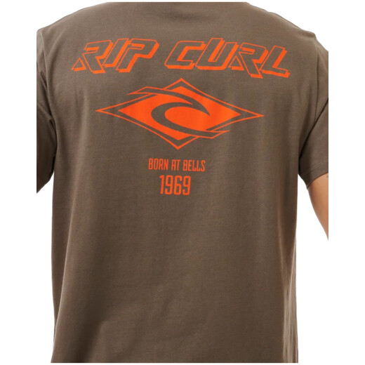 Remera Rip Curl Fade Out Icon Tee - Marrón Remera Rip Curl Fade Out Icon Tee - Marrón