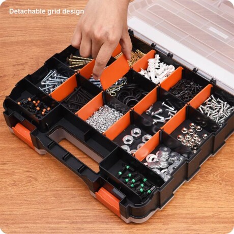 ORGANIZADOR DE PLÁSTICO DE DOBLE CARA DE 31 CM N/a