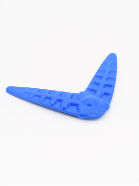 BOOMERANG DE GOMA AZUL