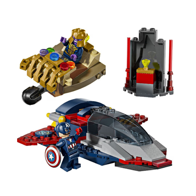 Capitán America vs Thanos Lego Capitán America vs Thanos Lego