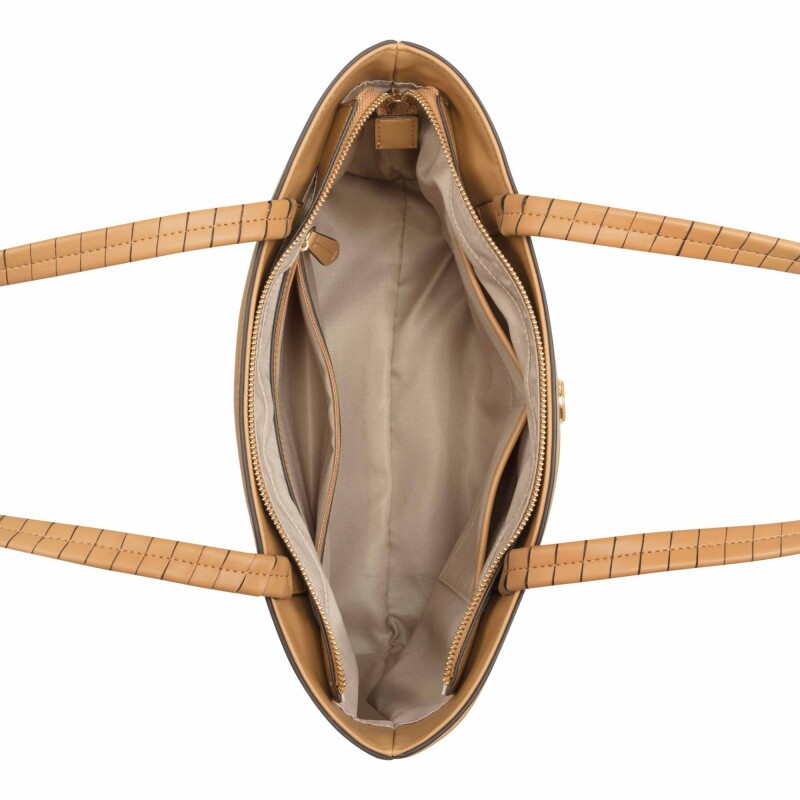 Tote Hb Erina 3 Comp Tote Dark Camel