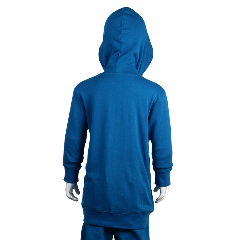 Austral BOYS COTTON JACKET WITH HOOD- BLUE Azul