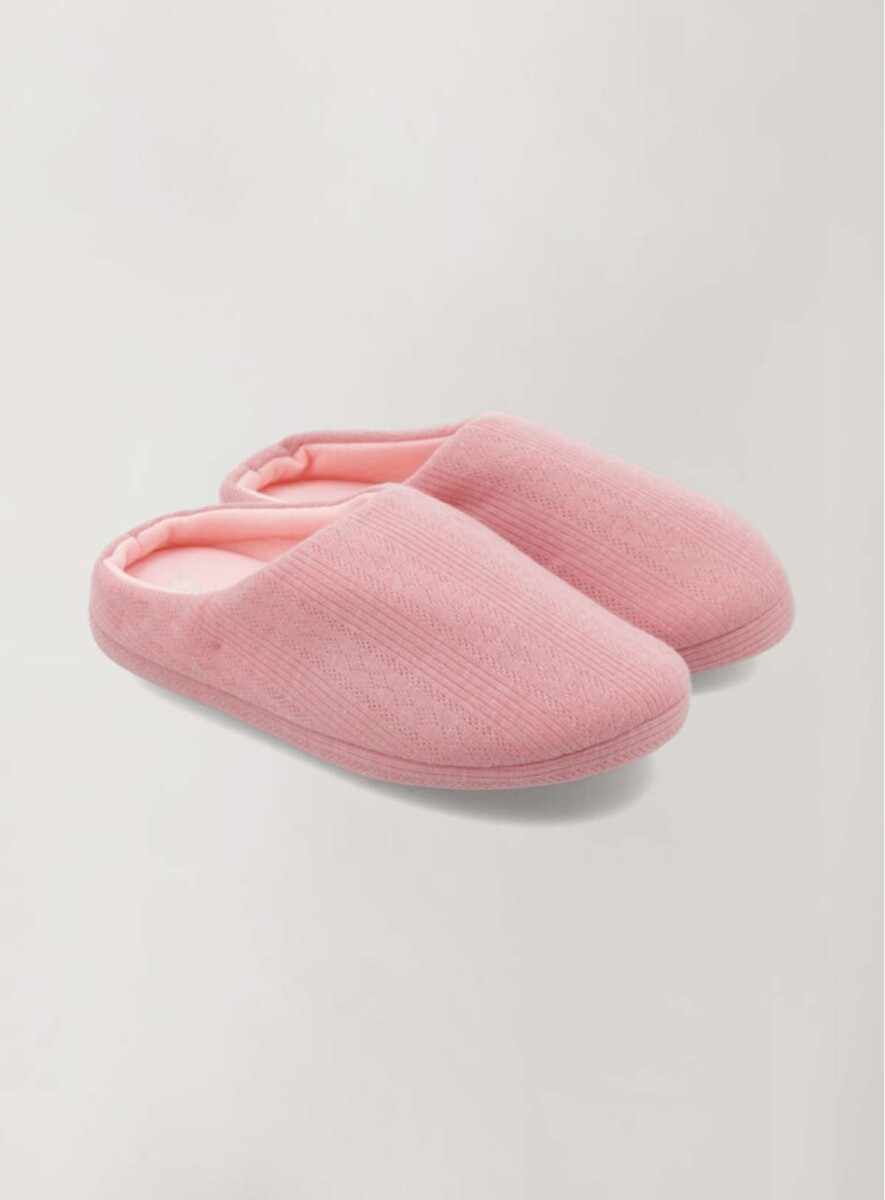 Pantufla basic - Rosado 