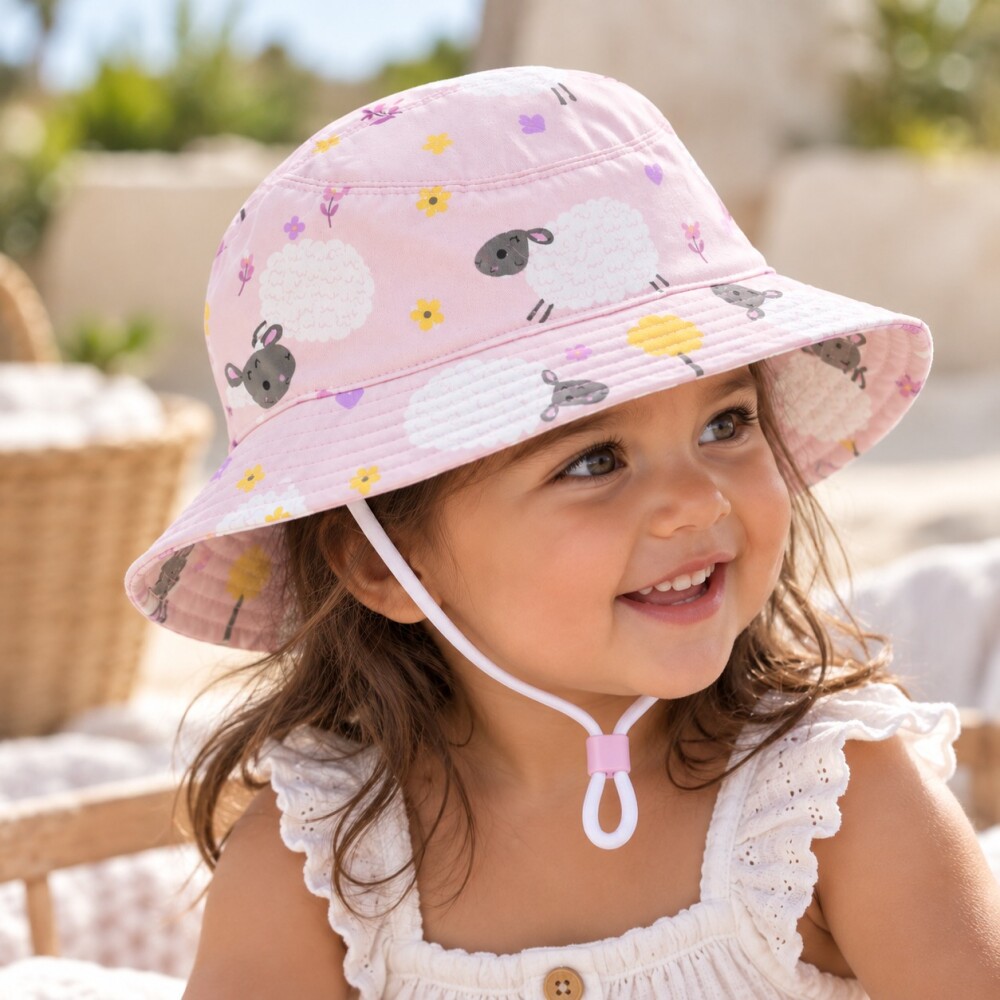 Gorro verano ASH rosa ovejita