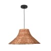 COLGANTE MIMBRE 1L E27 50CM CUP CERRADA COLGANTE MIMBRE 1L E27 50CM CUP CERRADA