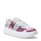 Championes Infantiles Bibi Glam Lentejuelas Plateado - Rosado
