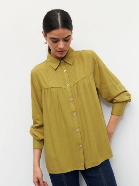 CAMISA D.CASSIN LEMON VERDE