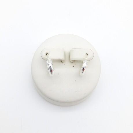Par de aros de plata 925. Par de aros de plata 925.