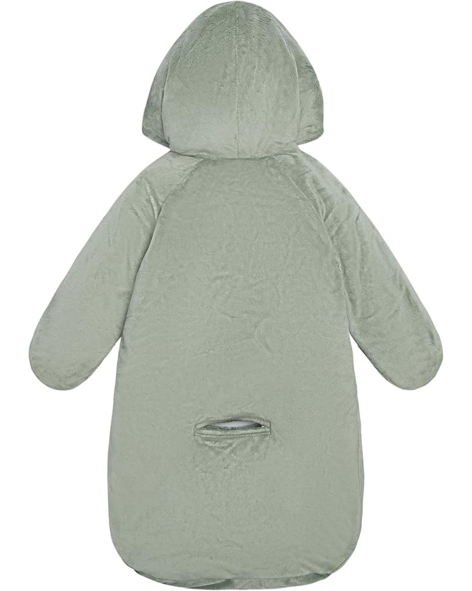 Sobre cobertor, dinosaurio, verde oliva Sin color