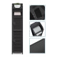 Mueble de baño reducido con puerta NEGRO