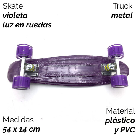 Skate Plástico Diseño 2435 Unica