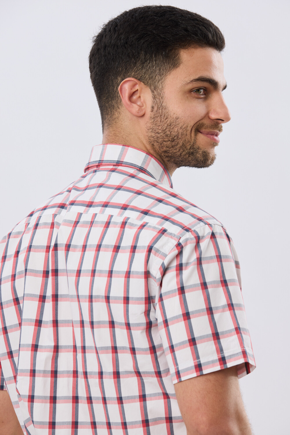 CAMISA CUADROS Rojo