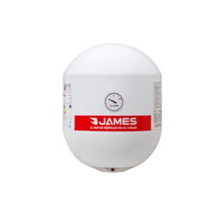 TERMOTANQUE JAMES 30 Lts. CILINDRICO ACERO TERMOTANQUE JAMES 30 Lts. CILINDRICO ACERO