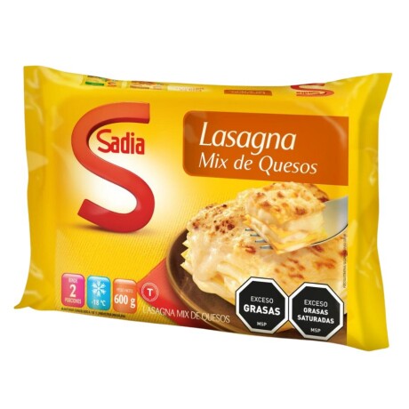 Lasagna mix de quesos Sadia - 600 grs 001