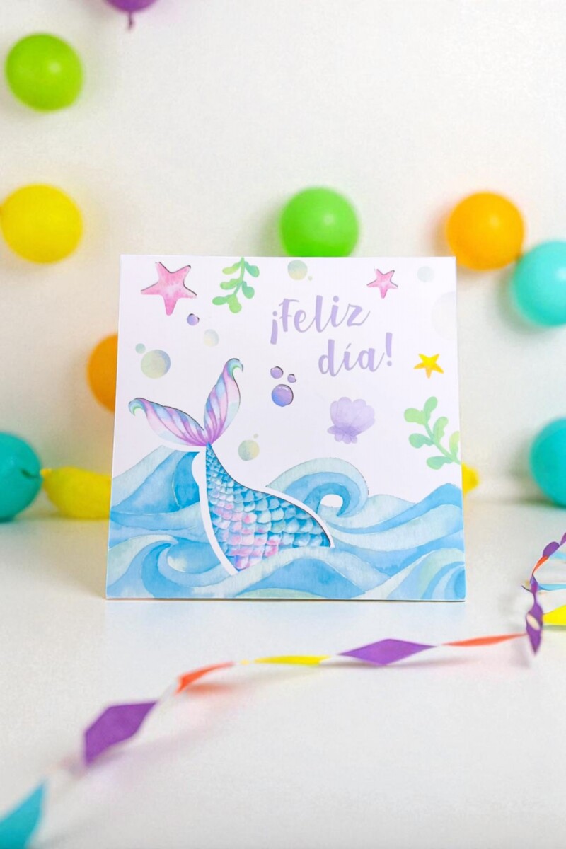 Tarjeta día del niño 10x10 - DISEÑO 3 