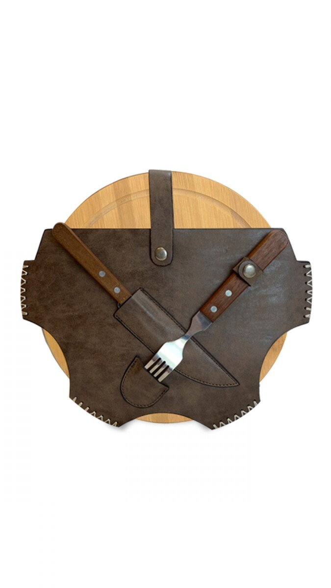 SET PARRILLERO MERILIN - TABACO 