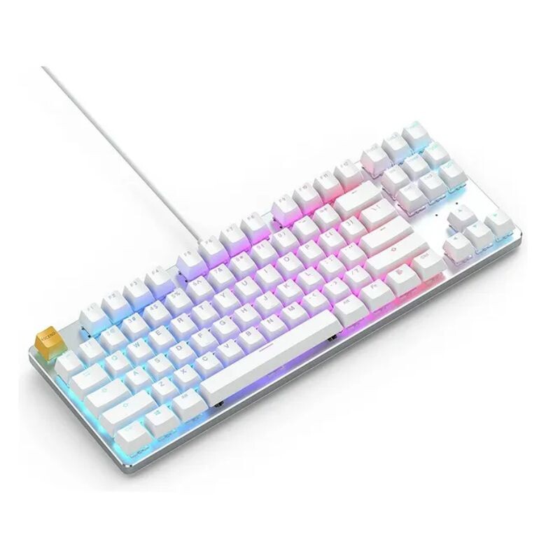 Teclado Gaming Blanco Rgb Clm Teclado Gaming Blanco Rgb Clm