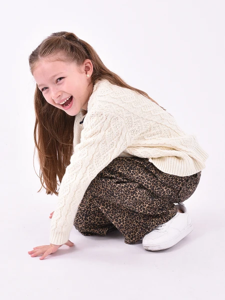 CARDIGAN LEA CRUDO