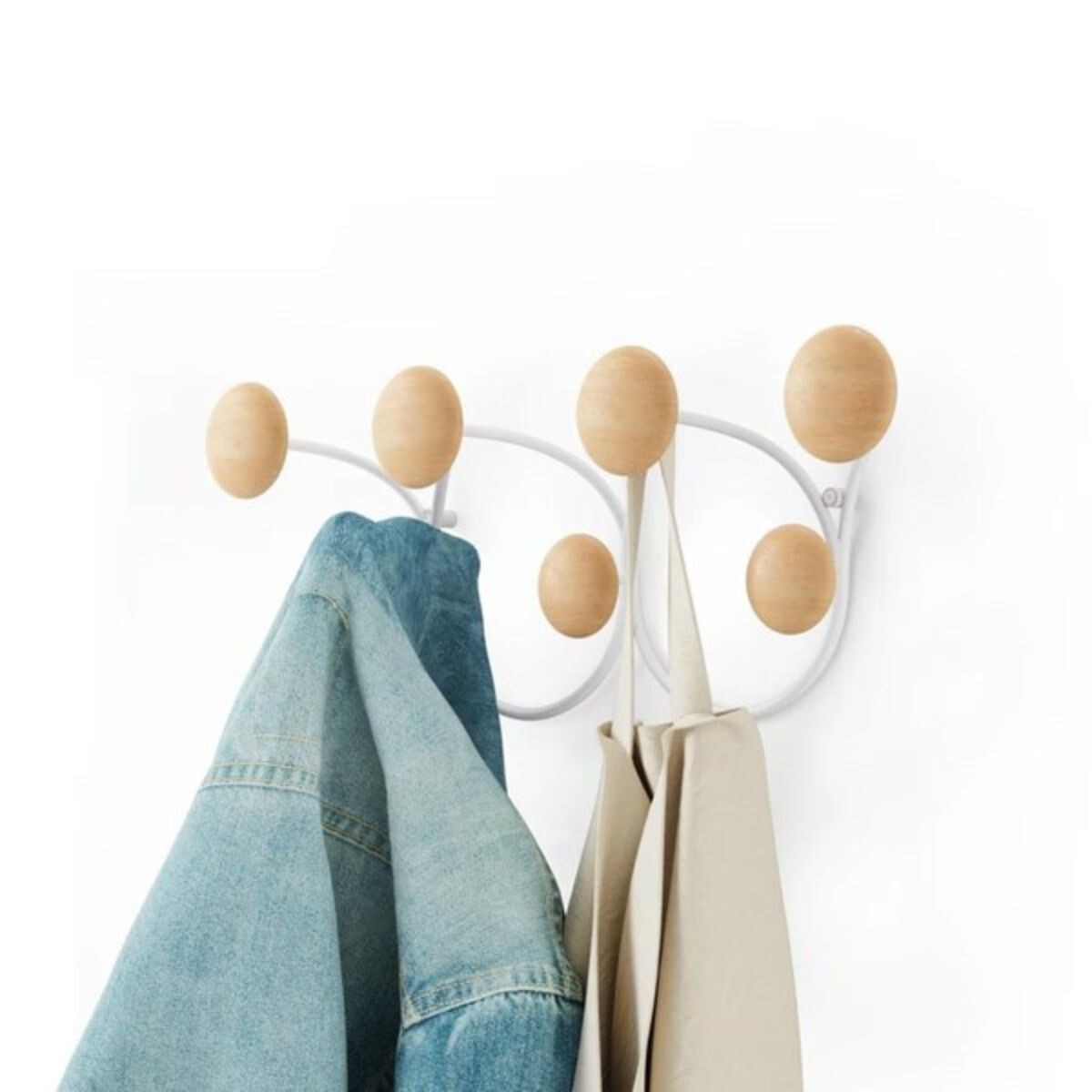 Perchero de pared 7 ganchos Dotsy 