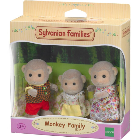 Sylvanian Families Familia De 3 Monitos Sylvanian Families Familia De 3 Monitos