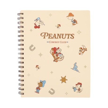 Cuaderno espiral Snoopy cowboy Cuaderno espiral Snoopy cowboy