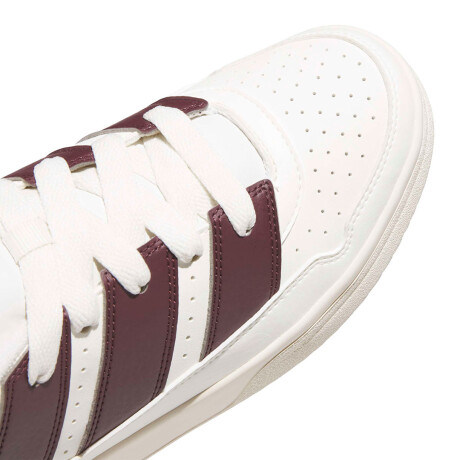 Championes Unisex Adidas Break Start 2000 Blanco - Bordó
