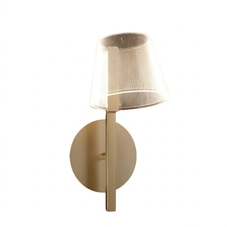 Portátil led de pared - efecto luz flotante Dorada champagne