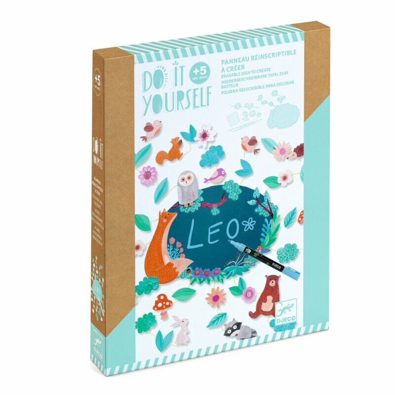 Kit Creativo Pizarra Bosque Djeco Kit Creativo Pizarra Bosque Djeco