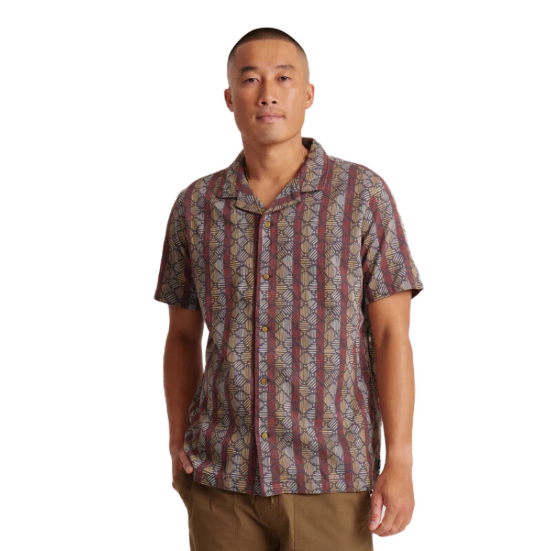 Camisa Roark Gonzo - Bordeaux Camisa Roark Gonzo - Bordeaux