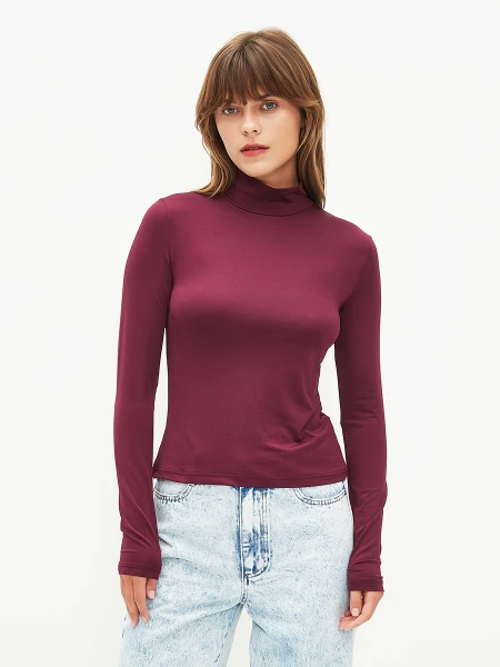 POLERA LAURA II BORDEAUX