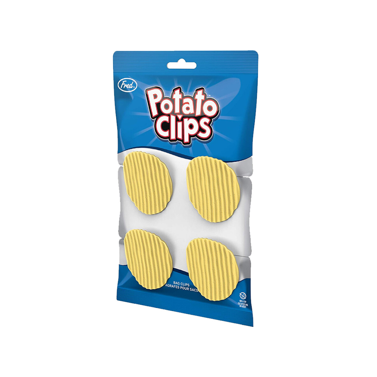 Set De 4 Cierra Bolsa Papas Chips 