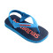 Sandalias Infantiles Havaianas Baby Logomania Turquesa