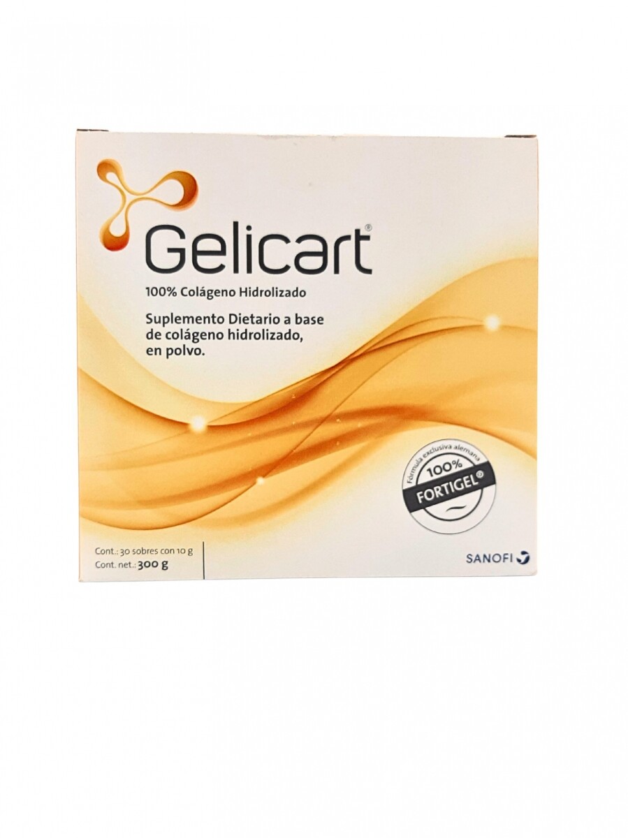Gelicart® Colágeno Hidrolizado X 30 Sobres 