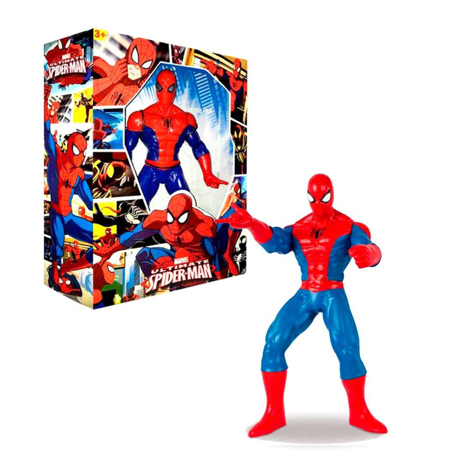 Muñeco Spiderman 55cm superhéroe linea revolution - 001 — Universo Binario