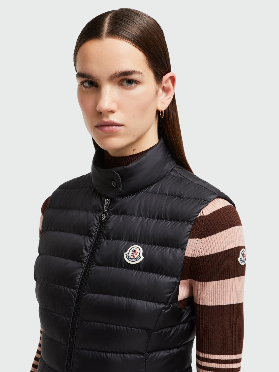 Moncler - Chaleco de Plumas IGENS Negro